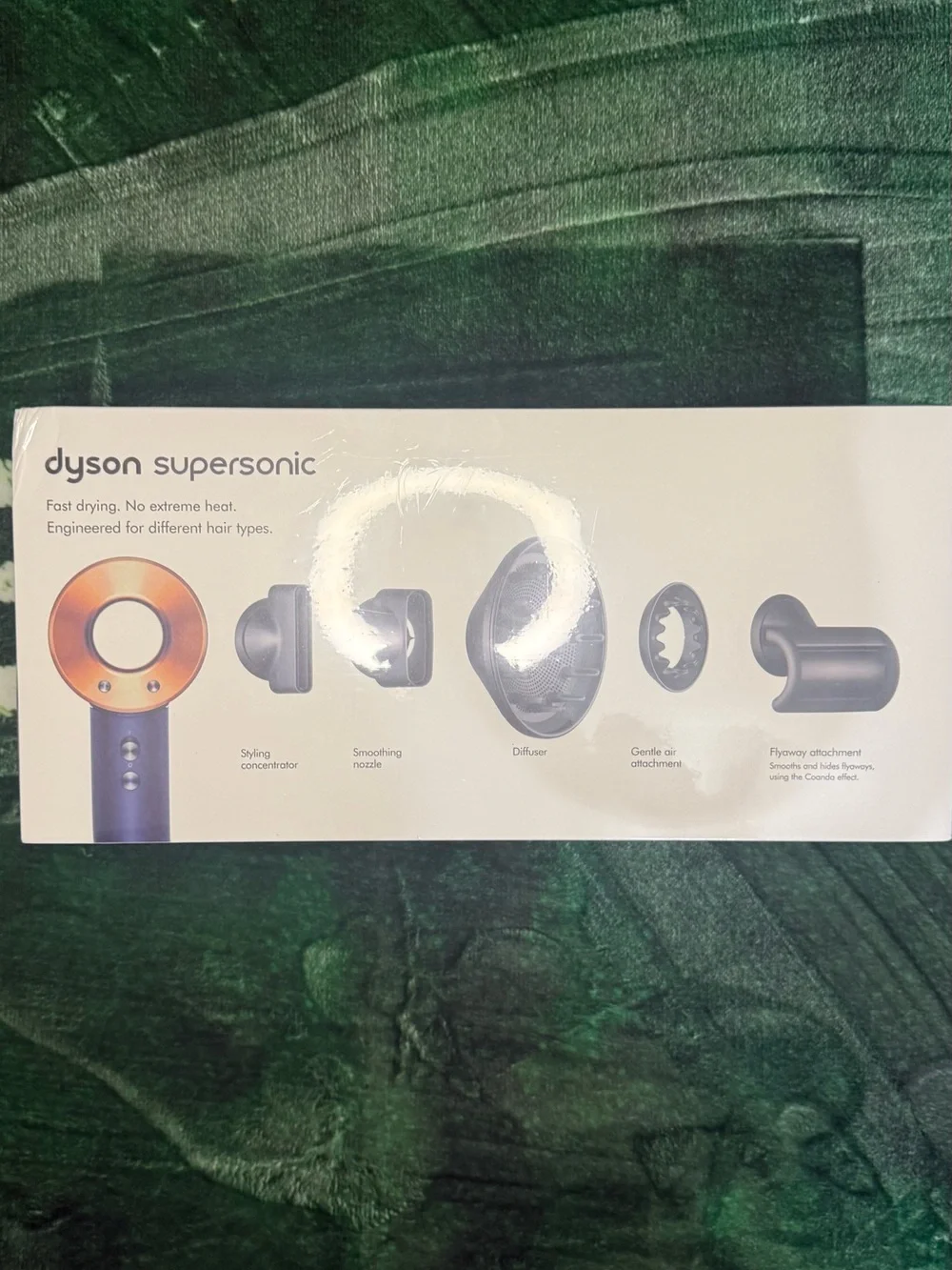 Dyson Supersonic Hair Dryer Copper with Gold Ring